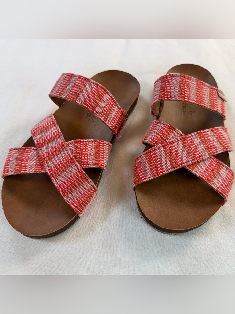 Feelgoodz Zensole Cascades Vegan Sandals Womens Size 7 NWOT